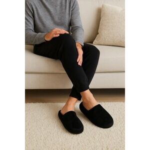 Homedics Massage Slippers Size M/L Men 9-12 Women 10-12 Black Smart Foam Battery